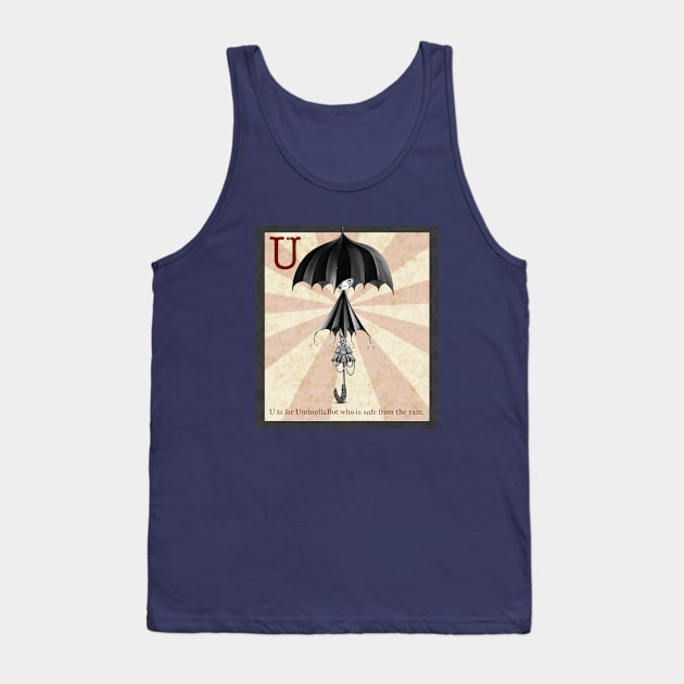 UmbrellaBot Poster Tank Top by Winterbourne Workshop